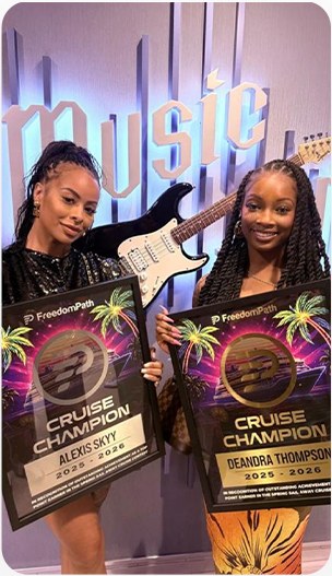 FreedomPath cruise champions